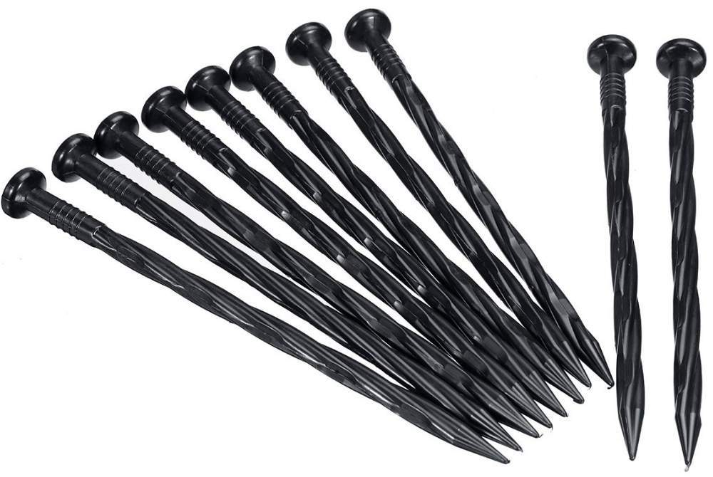 Plastic Edging Spikes: 10 Pack