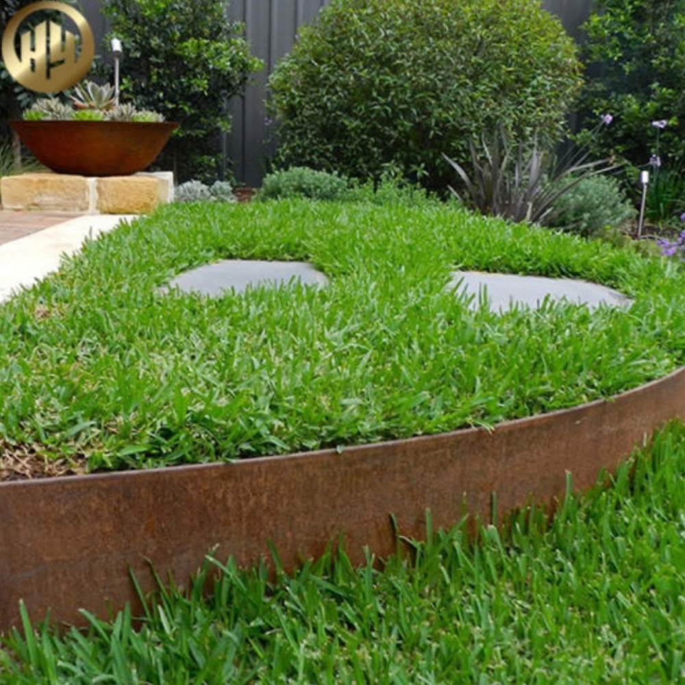 Weathered Steel Garden Edge: 150mm Face Height (per m): image 8