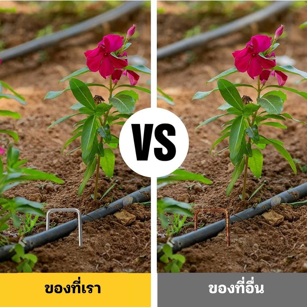 หมุดยึดผ้าคลุมวัชพืช