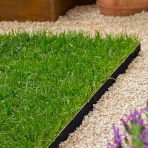 Black Metal Edging | Black Steel Landscape Edging | Black Metal Garden Edging
